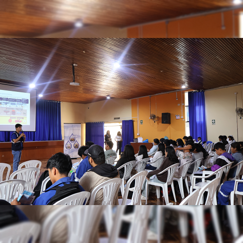 Taller de promoción y difusión del proyecto en el Instituto Carlos Salazar Romero de Nuevo Chimbote.
